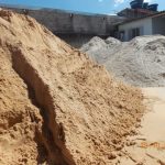 Carga meio a meio 12mt - Areia Média a Granel 6m³ - pedra brita 1 a Granel 6m³