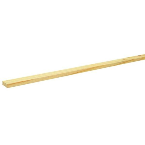 Ripa de Madeira Pinus Natural 4,5x1x100cm Super Max