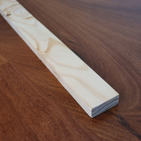 Sarrafo de Madeira Pinus Natural 5x1,9x100cm Madeiras Lega
